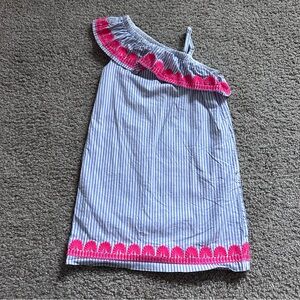 Vineyard Vines girls size 5 Seersucker dress